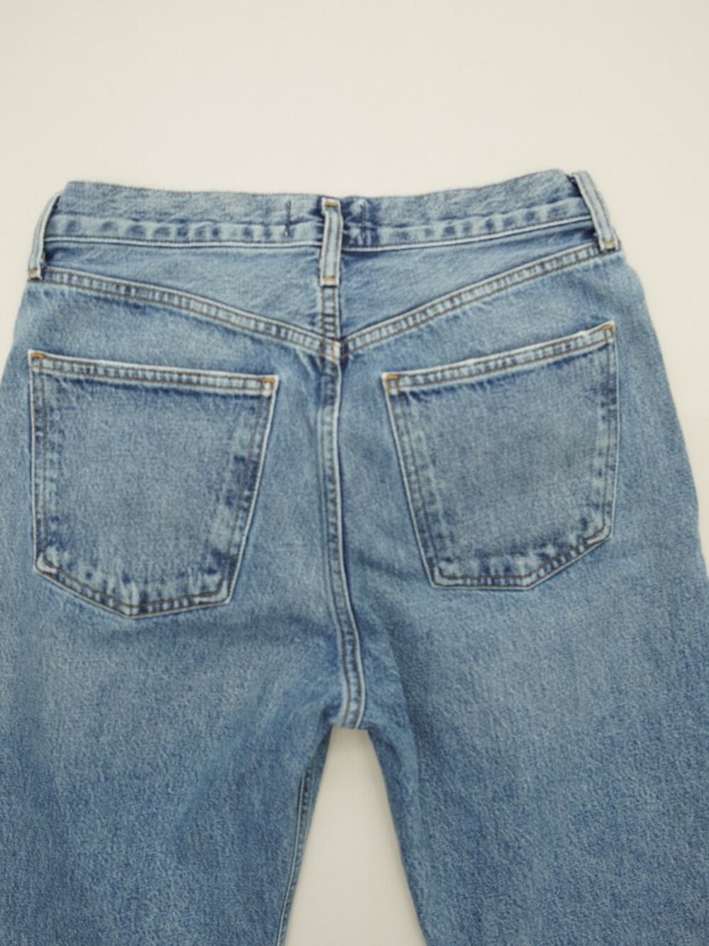 AGOLDE Fran Low Slung Straight Jeans in Reign Size 24 - Picture 6 of 12